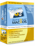 iOpus Internet Macros Scripting Edition